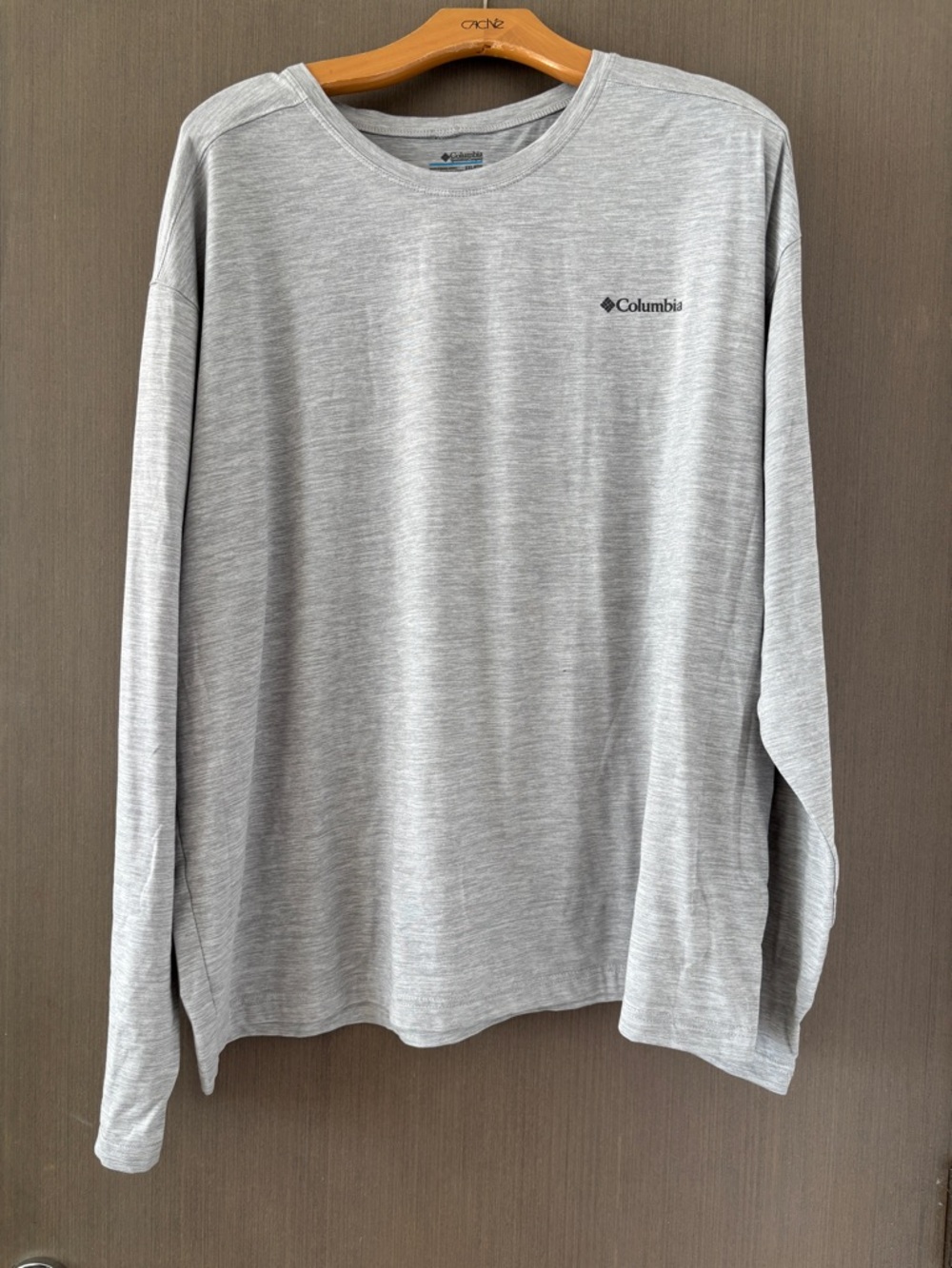 Columbia Gray Omni-Wick Long Sleeve Tee - Size XXL
